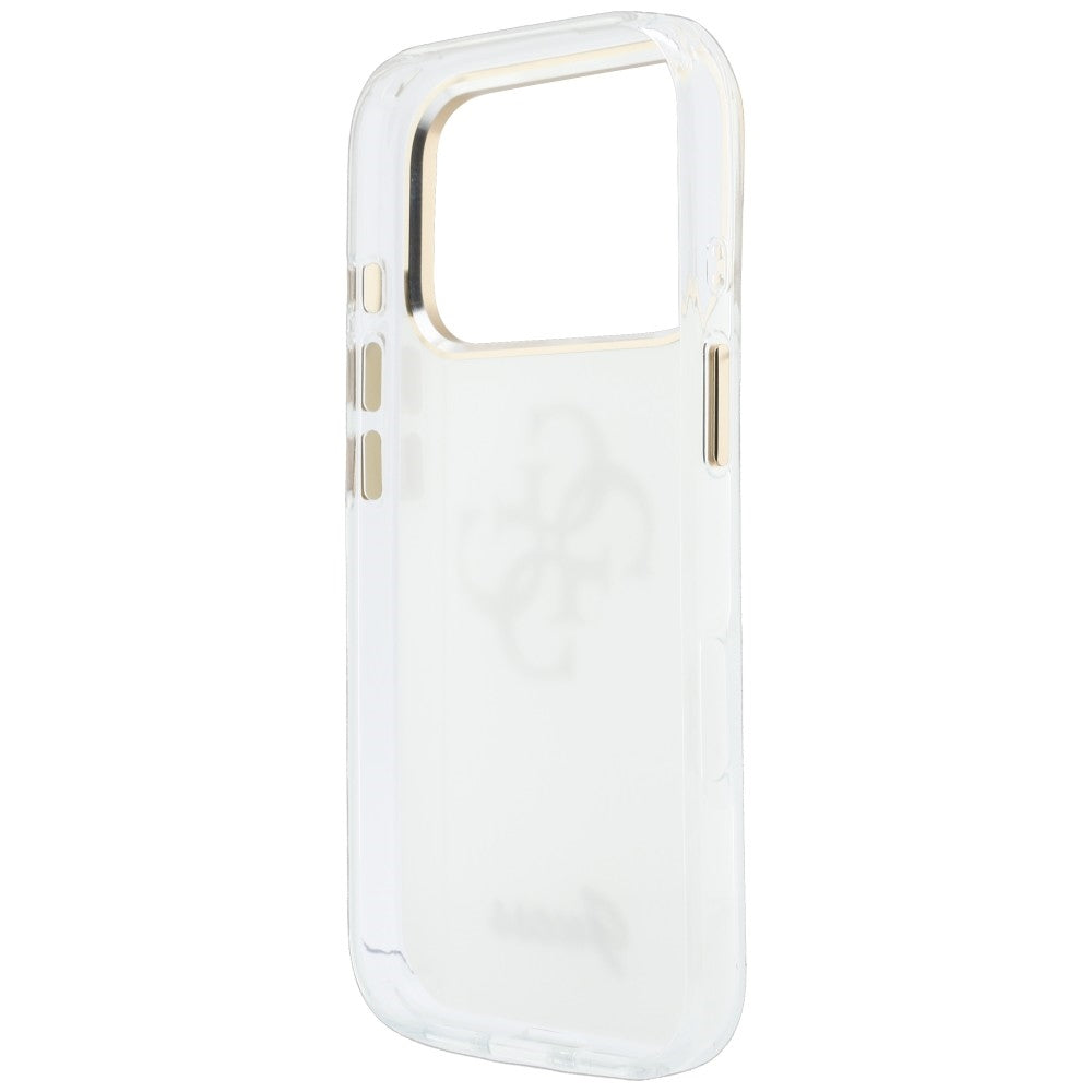 Guess IML 4G Script Metal Case for iPhone 17 Pro Max / 18 Pro Max - White_6