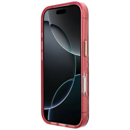 Guess IML Glitter Blossom Roses case for iPhone 17 Pro Max / 18 Pro Max - burgundy_4