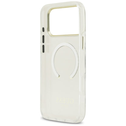 Guess Metal Outline MagSafe Case for iPhone 17 Pro Max / 18 Pro Max - Gold_6