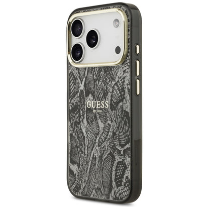 Guess Python Pattern MagSafe Case for iPhone 17 Pro / 18 Pro - Black_1