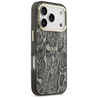 Guess Python Pattern MagSafe Case for iPhone 17 Pro / 18 Pro - Black_3
