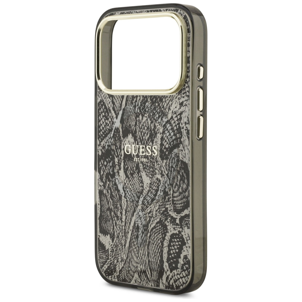 Guess Python Pattern MagSafe Case for iPhone 17 Pro / 18 Pro - Black_5