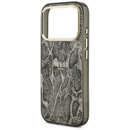 Guess Python Pattern MagSafe Case for iPhone 17 Pro / 18 Pro - Black_5