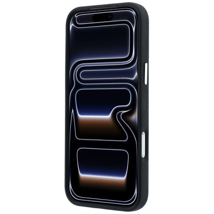 Karl Lagerfeld Grained Elongated Logo MagSafe Case for iPhone 17 Pro / 18 Pro - Black_4