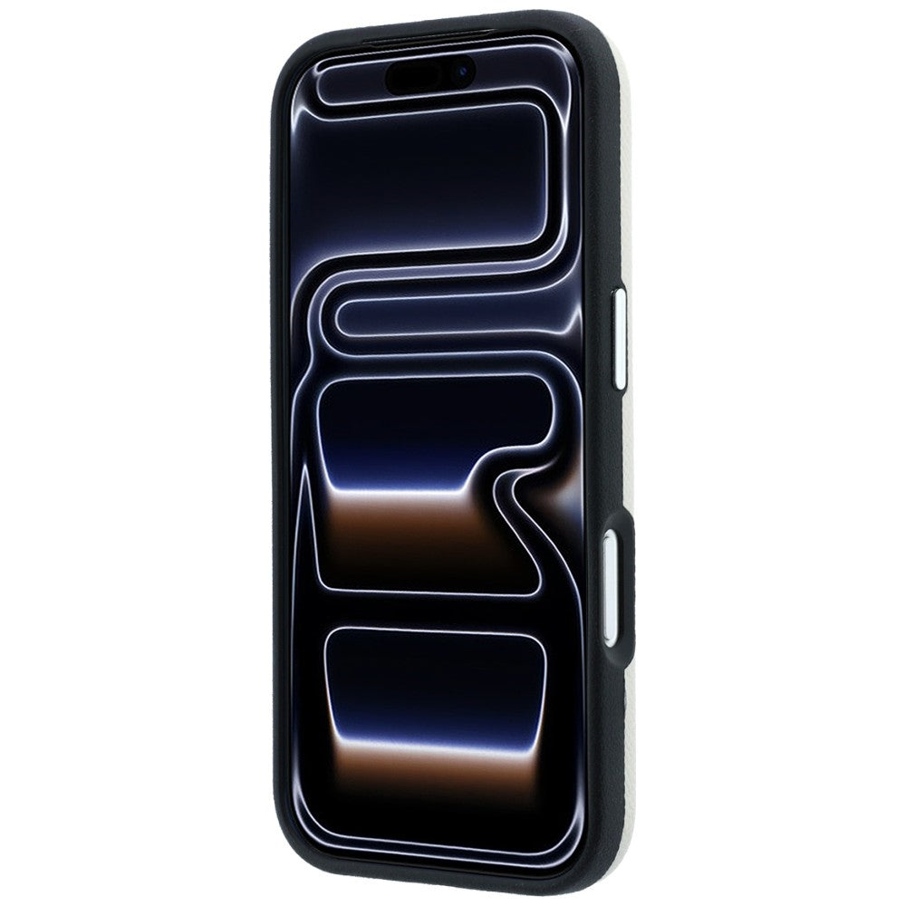Karl Lagerfeld Grained Elongated Logo MagSafe Case for iPhone 17 Pro Max / 18 Pro Max - Beige_4