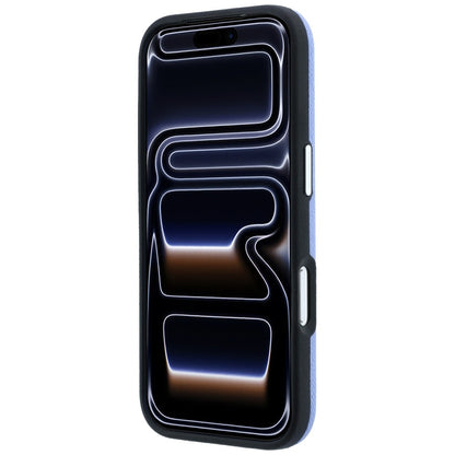 Karl Lagerfeld Grained Elongated Logo MagSafe Case for iPhone 17 Pro Max / 18 Pro Max - Blue_4