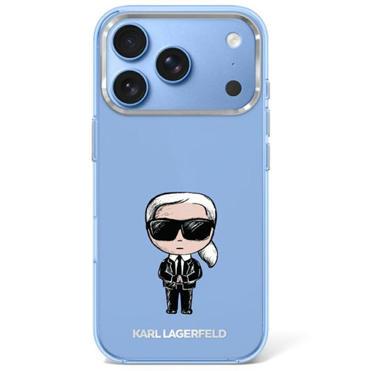 Karl Lagerfeld IML Ikonik Sketch Print MagSafe Case for iPhone 17 Pro / 18 Pro - Light Pink_0