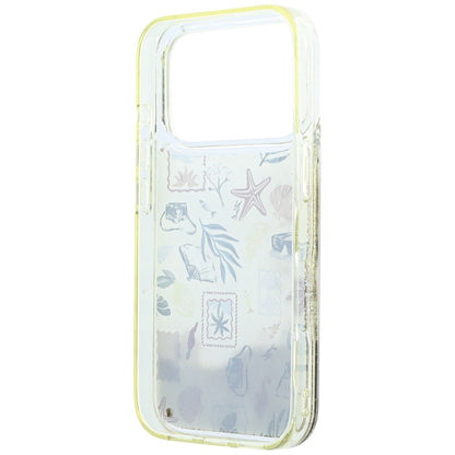 Karl Lagerfeld Liquid Glitter Beach &amp; Sand Case for iPhone 17 Pro / 18 Pro - Beige_6