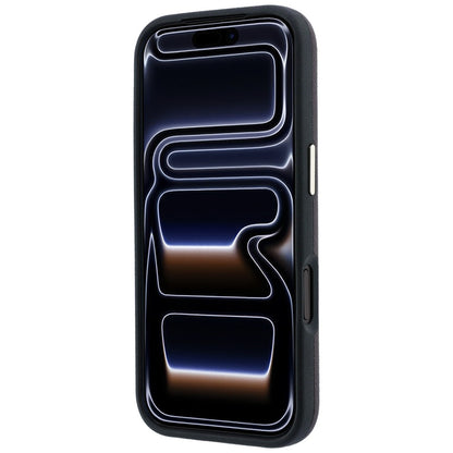 Karl Lagerfeld Saffiano Small Script Metal Logo MagSafe case for iPhone 17 Pro / 18 Pro - burgundy_4