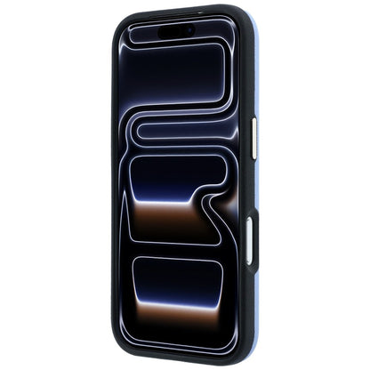 Karl Lagerfeld Saffiano Small Script Metal Logo MagSafe Case for iPhone 17 Pro Max / 18 Pro Max - Light Blue_4