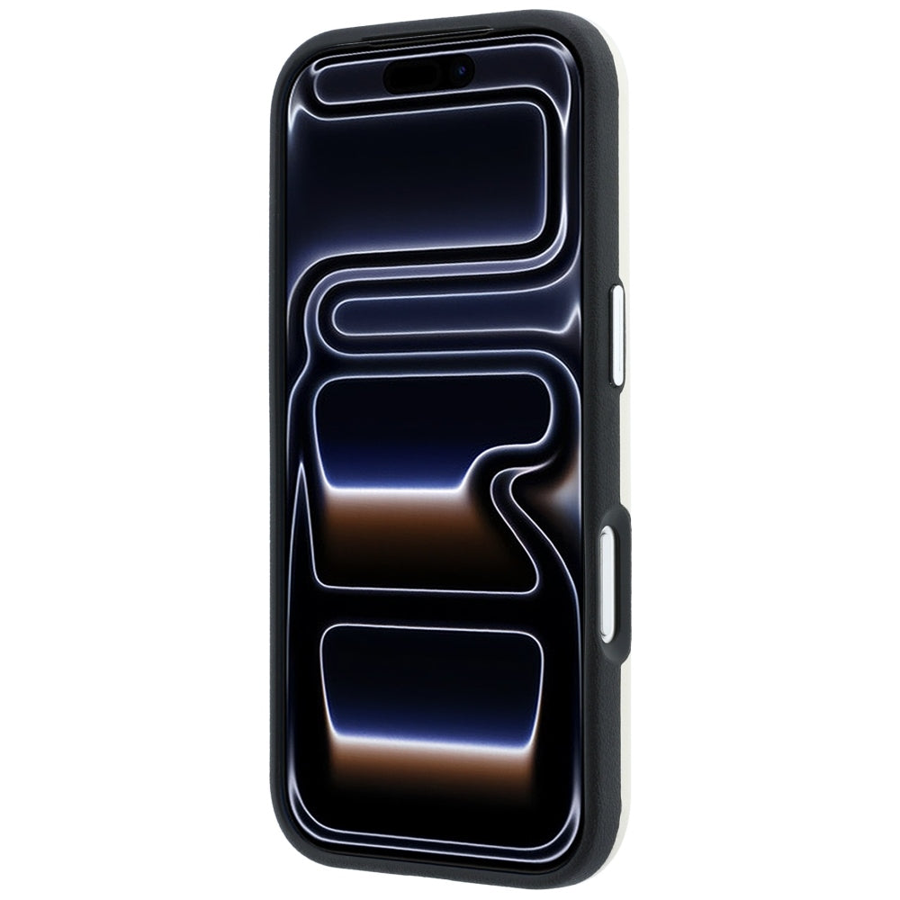 Karl Lagerfeld Smooth Ikonik Sketch MagSafe Case for iPhone 18 Pro / 17 Pro - Beige_4