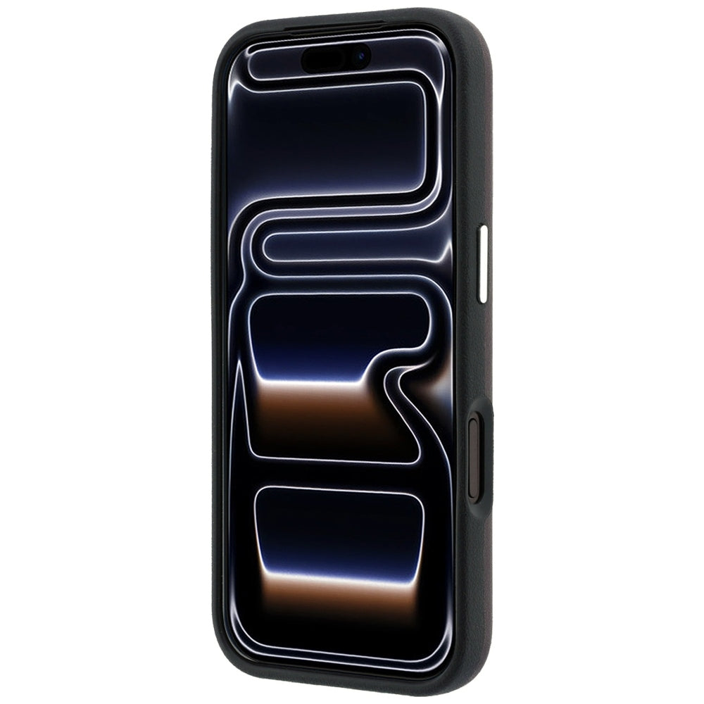 Karl Lagerfeld Smooth Ikonik Sketch MagSafe case for iPhone 18 Pro / 17 Pro - burgundy_4