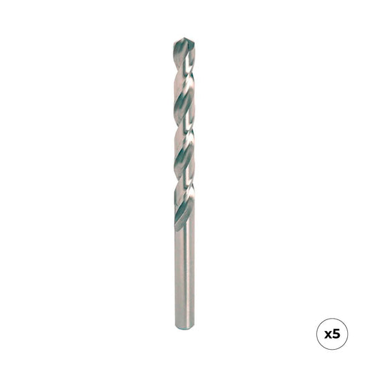 Broca hss4341 para metal, retificada, 5 unidades, Ã¸2,00 x 49,00 mm_0