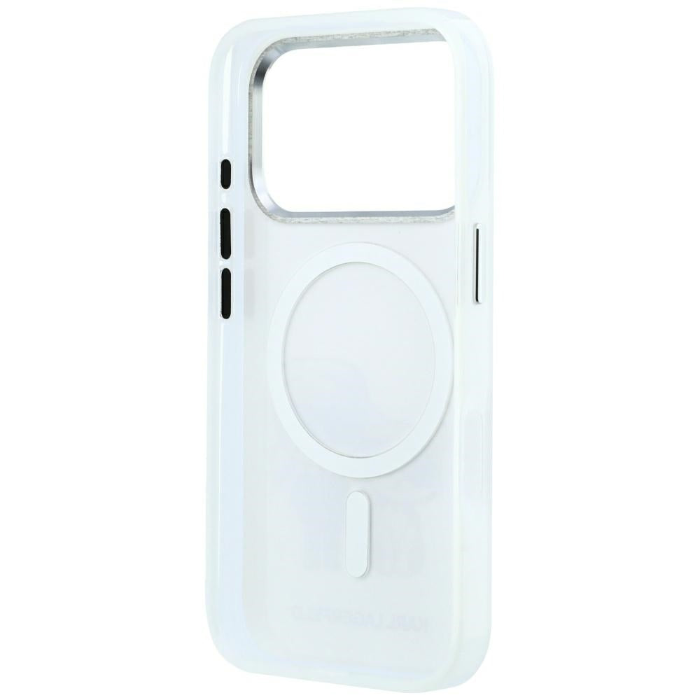 Karl Lagerfeld Smooth Karl &amp; Choupette Bodies Sketch MagSafe Case for iPhone 18 Pro Max / 17 Pro Max Beige_6