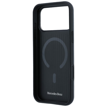 Mercedes Leather 3D MagSafe Case for iPhone 18 Pro / 17 Pro - Anthracite_6