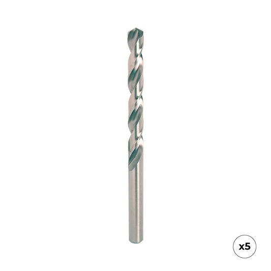 Broca hss4341 para metal, retificada, Ã¸2,50 x 57,00 mm, 5 unids_0