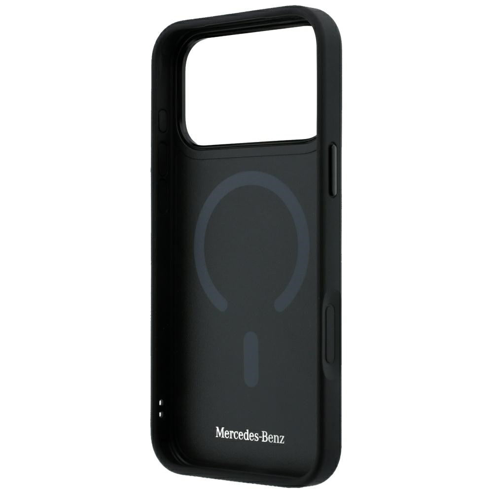 Mercedes Leather 3D MagSafe Case for iPhone 18 Pro Max / 17 Pro Max - Black_6