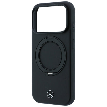 Mercedes Leather Case with Ring Stand MagSafe for iPhone 18 Pro / 17 Pro - Black_5