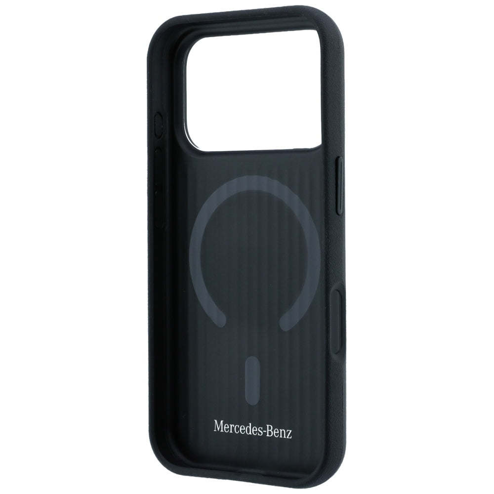 Mercedes Leather with Ring Stand MagSafe Case for iPhone 18 Pro Max / 17 Pro Max / 17 Pro Max - Black_6