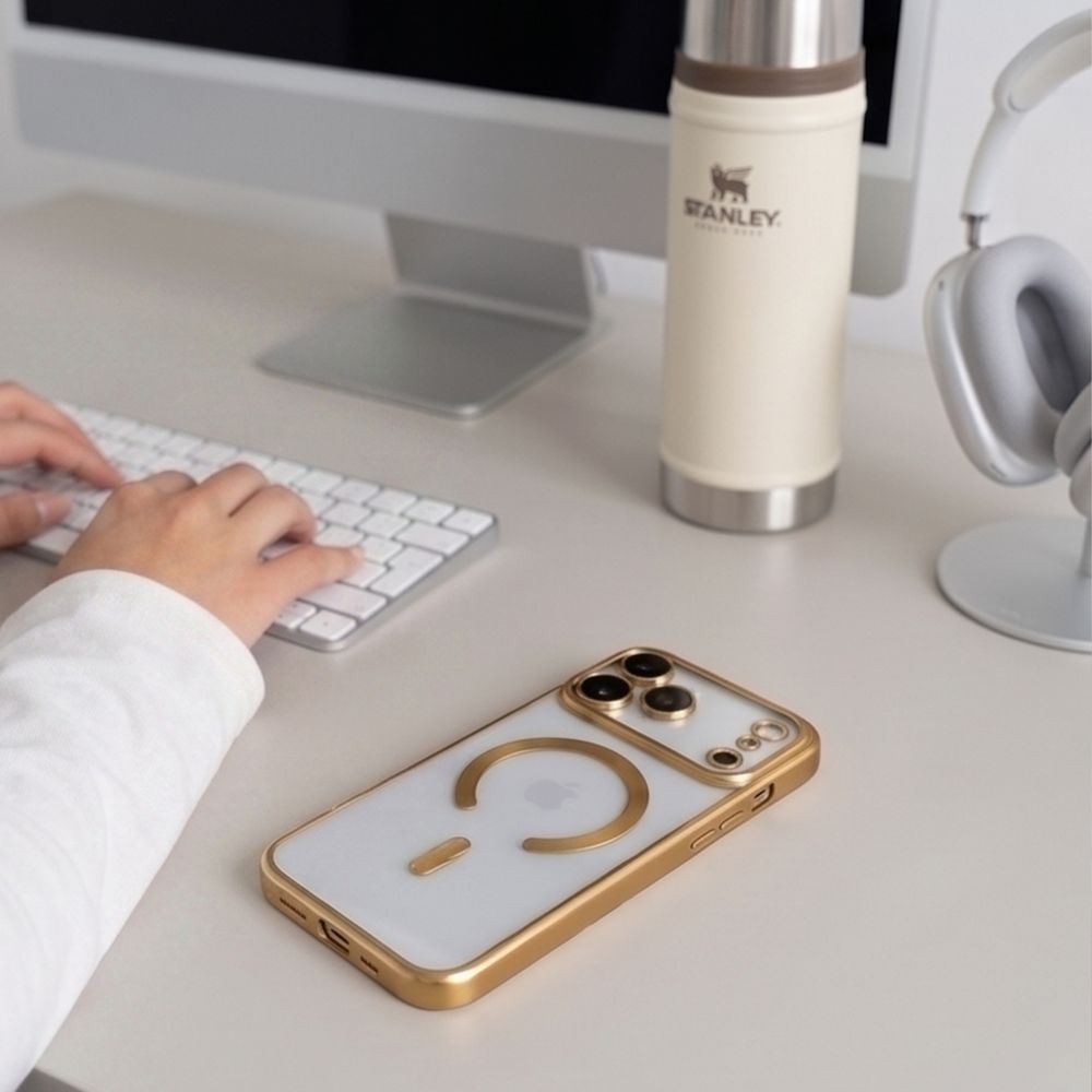 Tech-Protect MagFlex Case for iPhone 18 Pro / 17 Pro - Gold_8