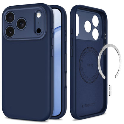 Tech-Protect Uniq MagSafe CC case for iPhone 18 Pro / 17 Pro - navy blue_0