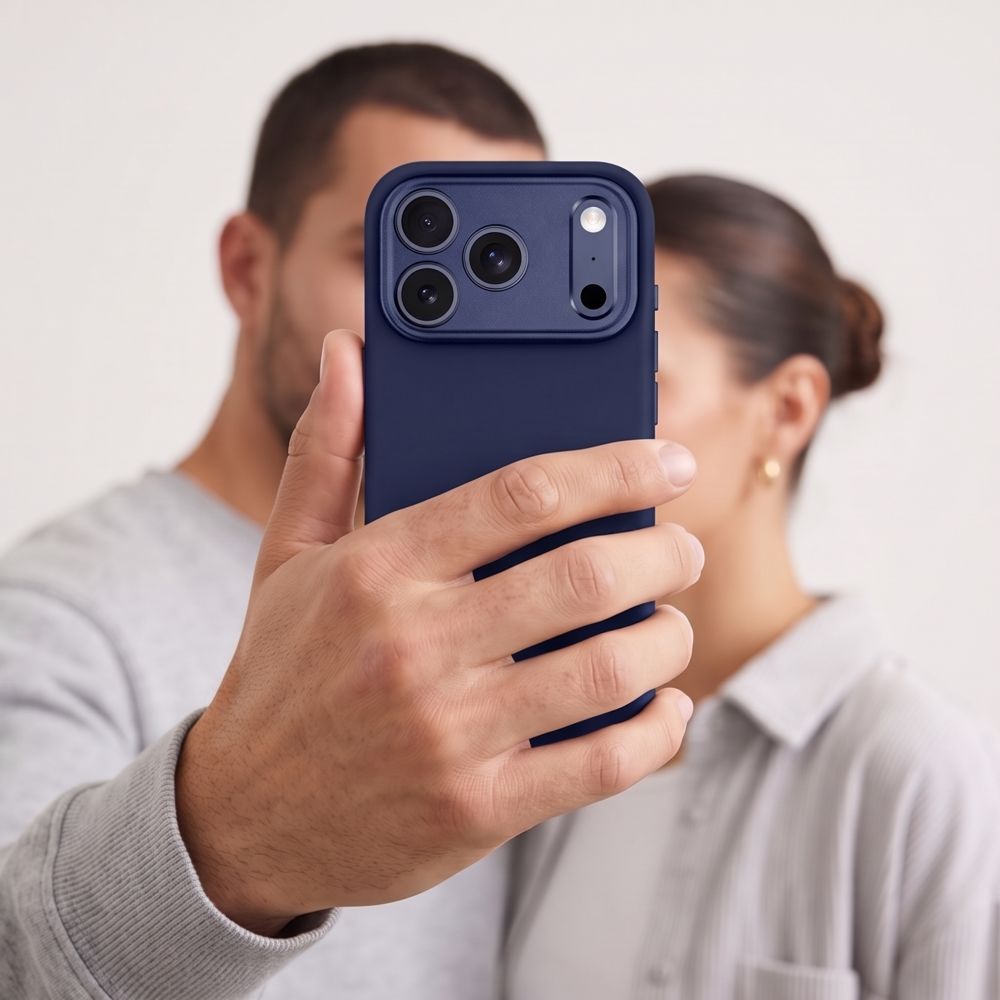 Tech-Protect Uniq MagSafe CC case for iPhone 18 Pro / 17 Pro - navy blue_5