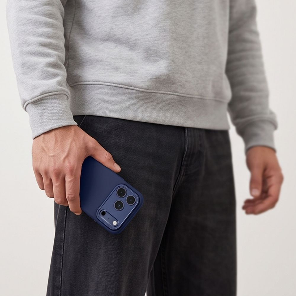 Tech-Protect Uniq MagSafe CC case for iPhone 18 Pro / 17 Pro - navy blue_6