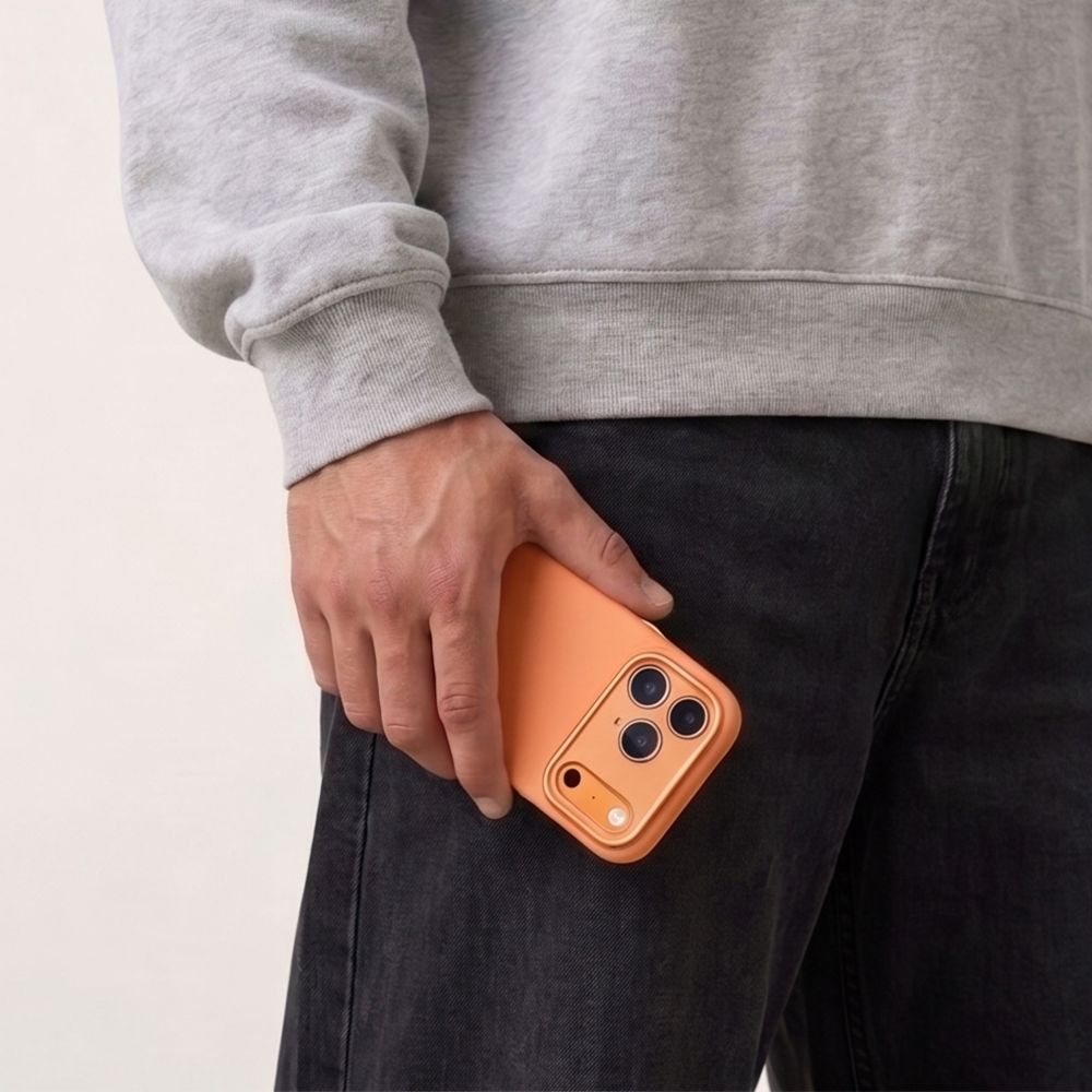 Tech-Protect Uniq MagSafe CC Case for iPhone 18 Pro Max / 17 Pro Max - Orange_5