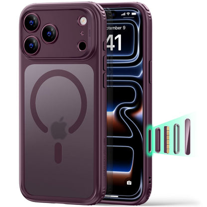 ESR Classic Hybrid MagSafe case for iPhone 18 Pro Max / 17 Pro Max - dark cherry_0