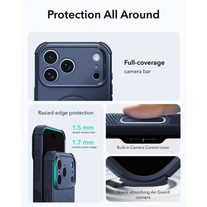 ESR Cyber ​​Tough MagSafe Case for iPhone 18 Pro Max / 17 Pro Max - Navy Blue_2
