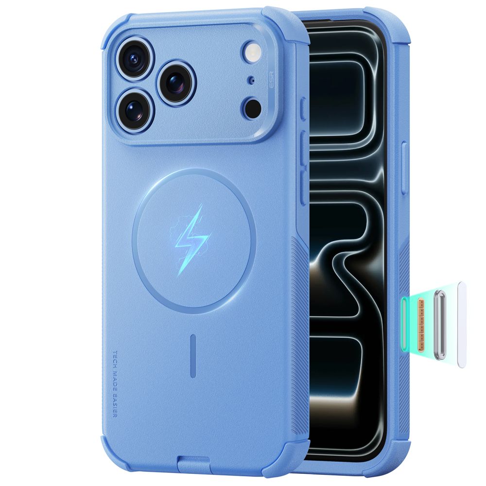 ESR Cyber ​​Tough MagSafe Case for iPhone 18 Pro Max / 17 Pro Max - Light Blue_0