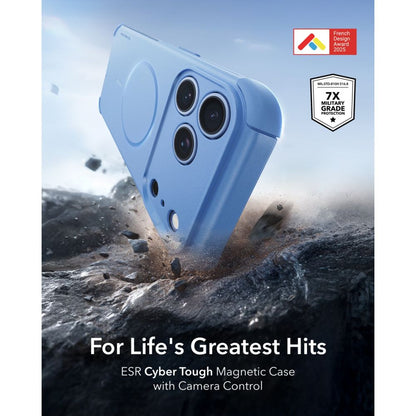 ESR Cyber ​​Tough MagSafe Case for iPhone 18 Pro Max / 17 Pro Max - Light Blue_1