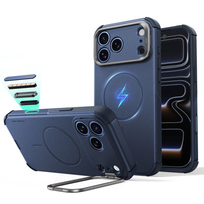ESR Cyber ​​Tough Kickstand MagSafe Case for iPhone 18 Pro / 17 Pro - Navy Blue_0