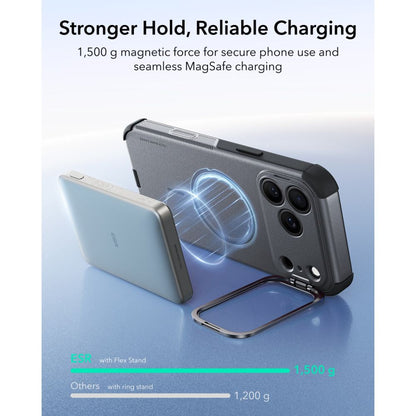 ESR Cyber ​​Tough Kickstand MagSafe Case for iPhone 18 Pro / 17 Pro - Gray_6