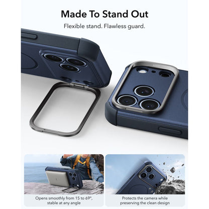 ESR Cyber ​​Tough Kickstand MagSafe Case for iPhone 18 Pro Max / 17 Pro Max - Navy Blue_3