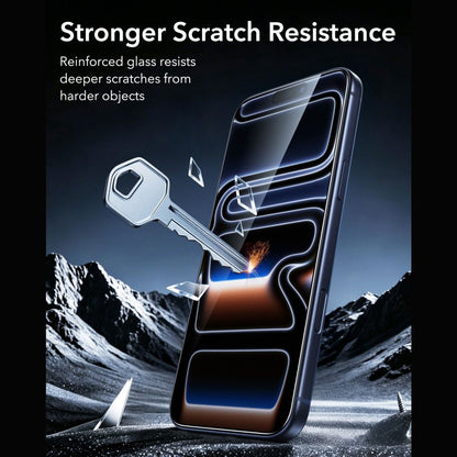 ESR UltraFit Armorite 2-Pack Tempered Glass for iPhone 18 Pro / 17 Pro - Black_5
