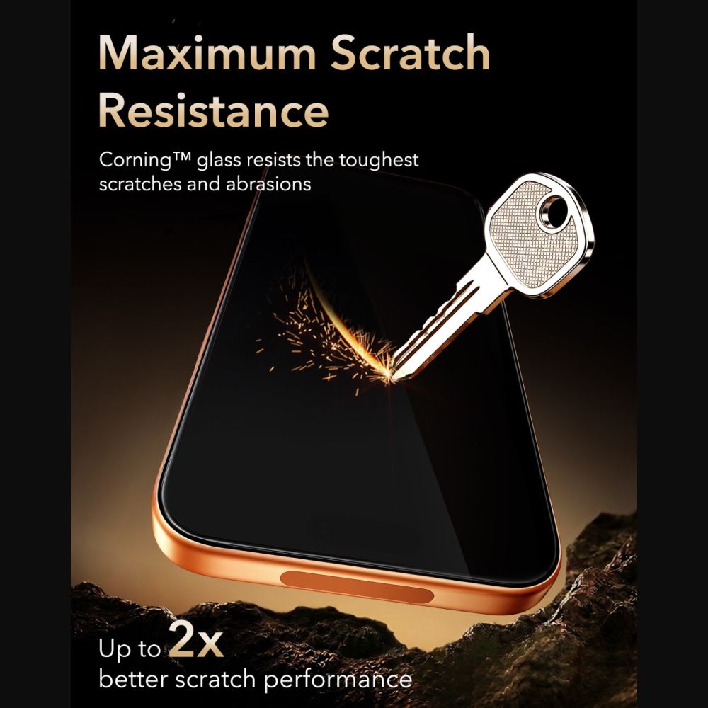 ESR UltraFit Armorite Pro Tempered Glass for iPhone 18 Pro / 17 Pro - Black_5