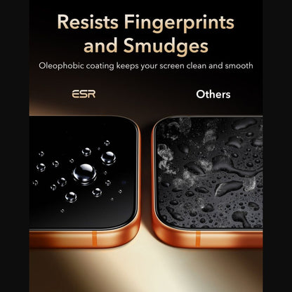 ESR UltraFit Armorite Pro Tempered Glass for iPhone 18 Pro / 17 Pro - Black_6
