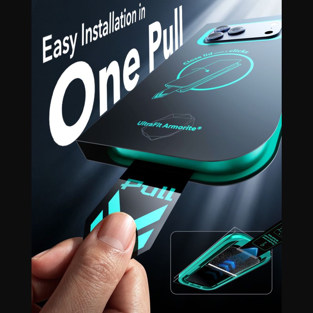 ESR UltraFit Armorite Privacy 2-Pack Tempered Glass for iPhone 18 Pro_5