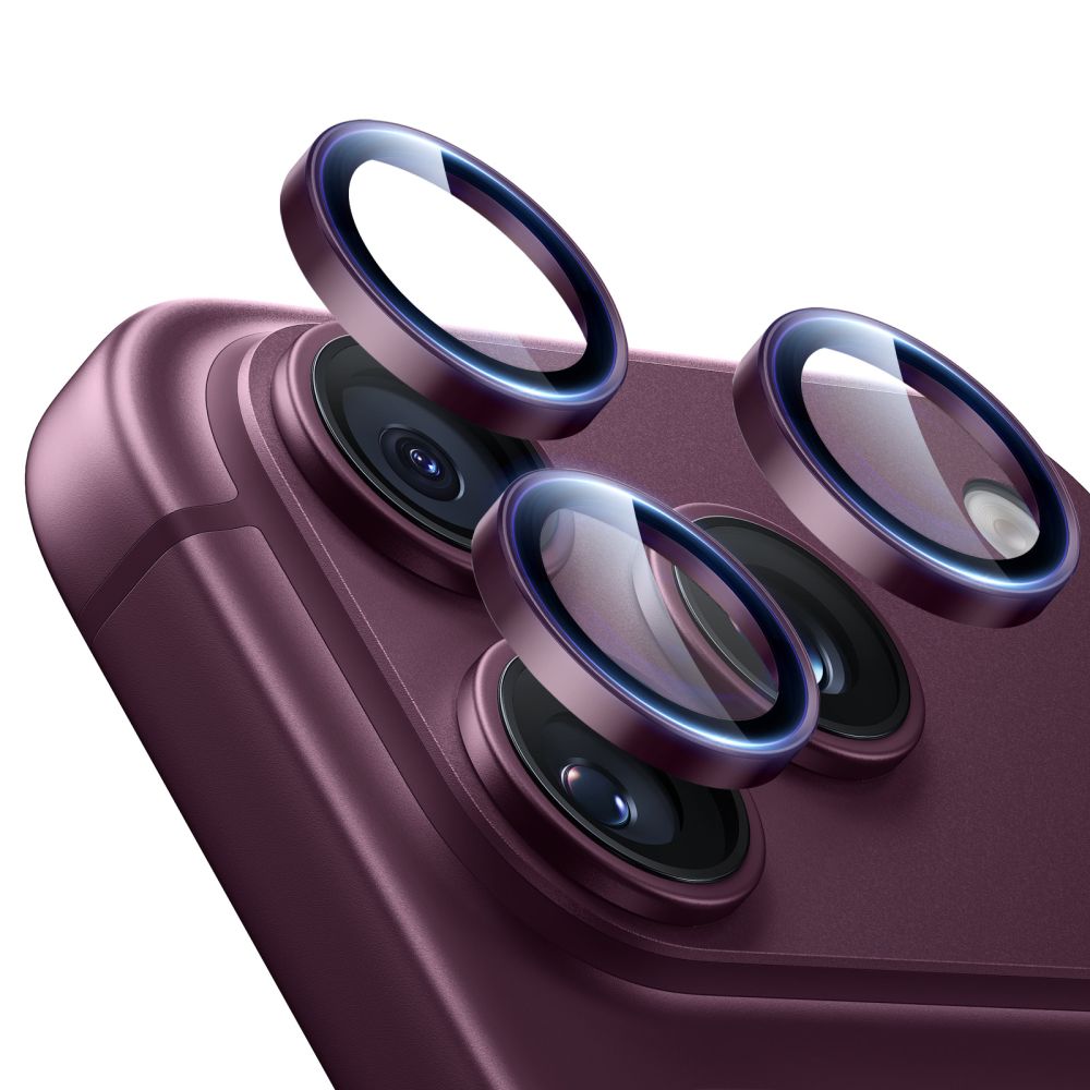 ESR Armorite Camera Protector Tempered Glass for iPhone 18 Pro / 18 Pro Max - Dark Cherry_0