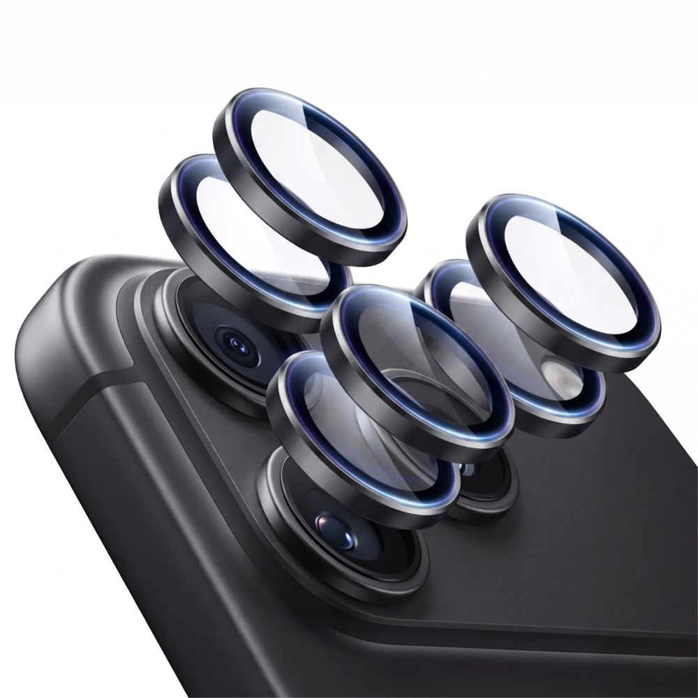 ESR Armorite Camera Protector 2-Pack Tempered Glass for iPhone 18 Pro / 18 Pro Max - Black_0