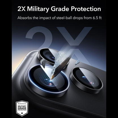 ESR Armorite Camera Protector 2-Pack Tempered Glass for iPhone 18 Pro / 18 Pro Max - Black_3