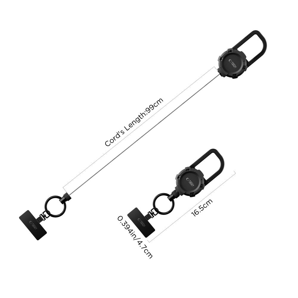 Tech-Protect ATH03 UrbanLoop Lanyard - Black_3