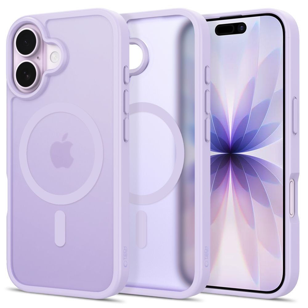 Tech-Protect BasicMag MagSafe iPhone 17 Case - Matte Lilac_0