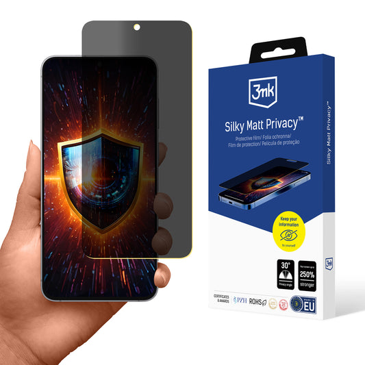 3mk Silky Matt Privacy Matte Privacy Screen Protector for Samsung Galaxy S26 FE_0