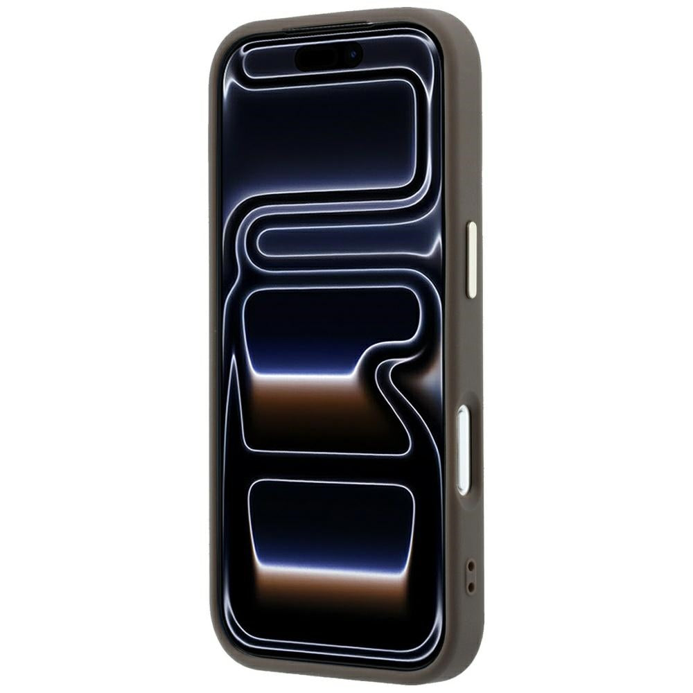 Guess 4G &amp; Big Resin Logo Case for iPhone 17 Pro Max / 18 Pro Max - Brown_4