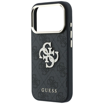 Guess 4G &amp; Big Strass Logo Case for iPhone 17 Pro Max / 18 Pro Max - Black_5