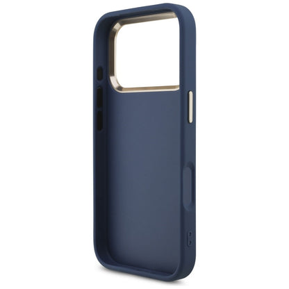 Guess 4G Big 4G Classic Logo Case for iPhone 18 Pro / 17 Pro - Blue and Gold_6
