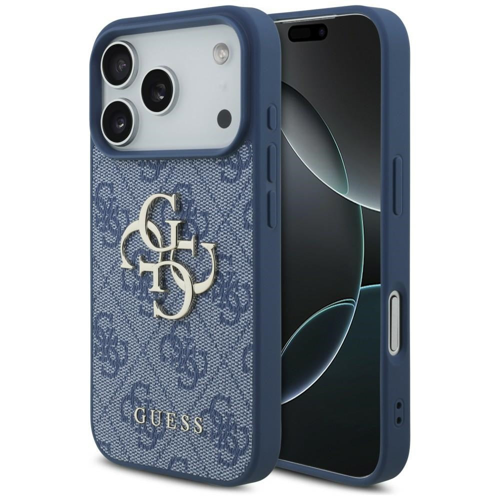 Guess 4G Big Logo Case for iPhone 17 Pro / 18 Pro - Blue_0
