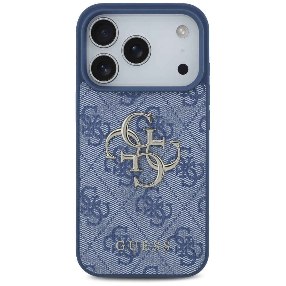 Guess 4G Big Logo Case for iPhone 17 Pro / 18 Pro - Blue_2